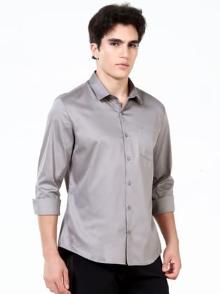 Graphite Grey Satin Solid Classic-S