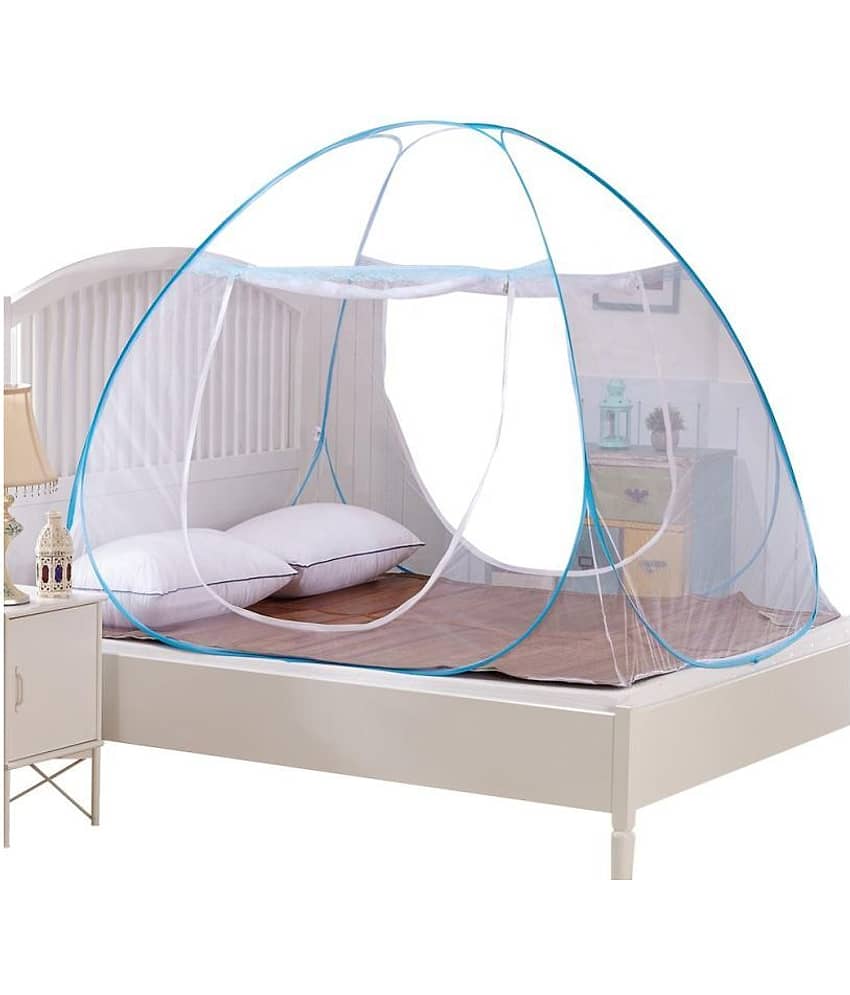 YUTIRITI Double Pink Plain Mosquito Net