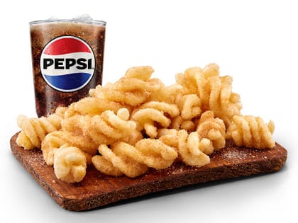 Pepsi + Cinnamon Twist