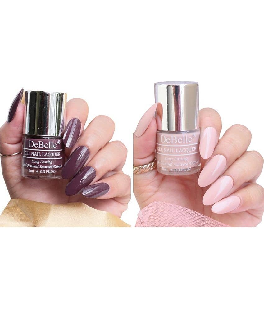 DeBelle Multi Glossy Nail Polish 16 ( Pack of 2 )