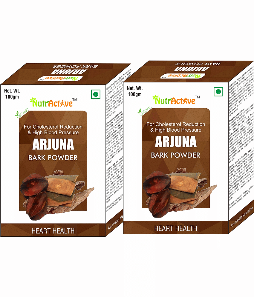 Nutractive Arjuna Bark Powder 100 Gm Pack of 2