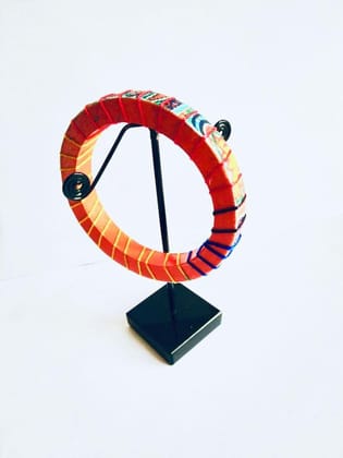 Color Melody - Bright Orange Bangle