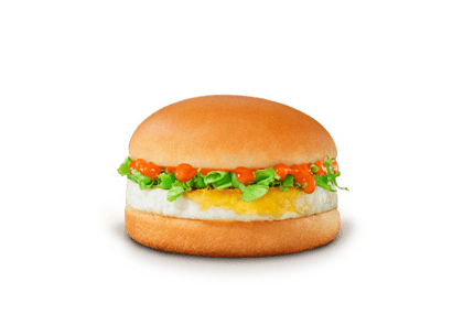 Korean Mc Egg Burger.