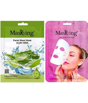 maksing - Fairness Sheet Mask For All Skin Type ( Pack of 2 )