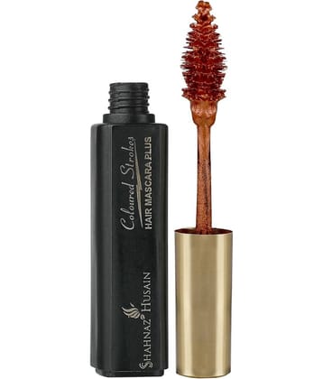 Shahnaz Husain Hair Mascara Plus - Instant Glamour Hair Colour - 10ml/ Shade No.3- Plum