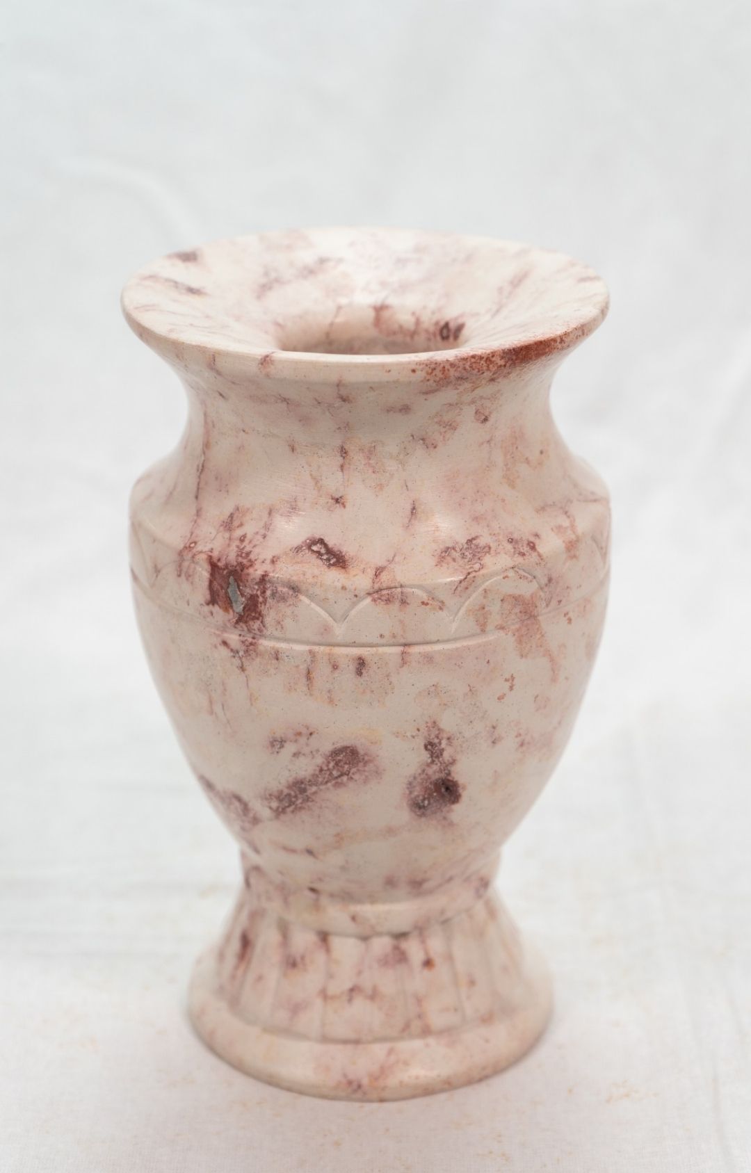 Natural Stone Flower Vase - Handmade In Meghalaya