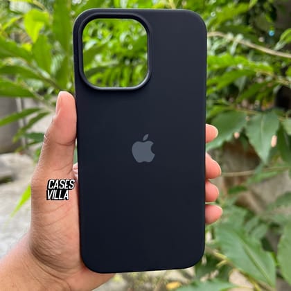 Original Silicone Case Cover for iPhone 14 / Plus / Pro / Max-iPhone 14 / Black