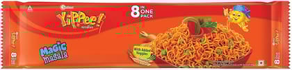 Sunfeast YiPPee! Magic Masala Instant Noodles, 480 g (Pack Of 8)