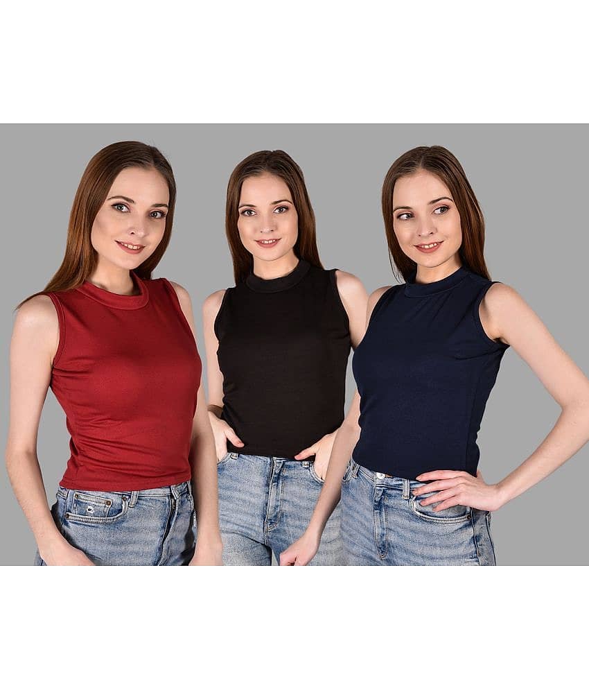 Fabric Falcon Women's Polyester Tank Top ( Multi Color )