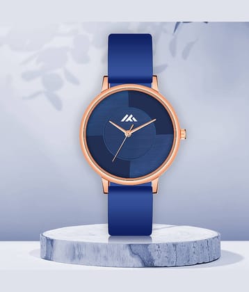 Trex Blue Silicon Analog Womens Watch