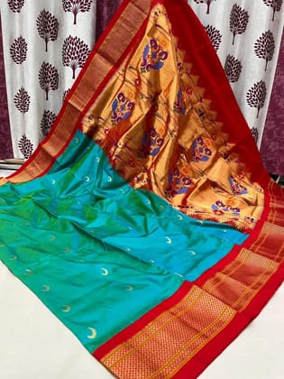 Stylish and Traditional Indian Silk Saree