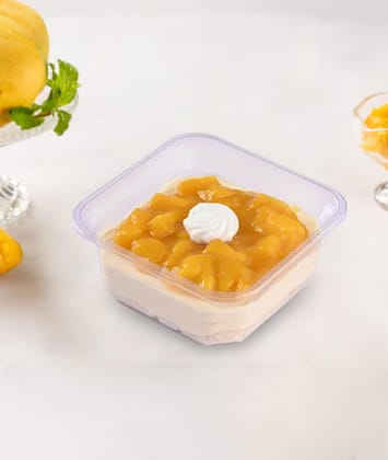 Mango Velvet Pudding