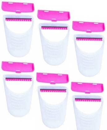 Elecsera Safit Woman Shave Body Stainless Steel Disposable Razor (Pack of 6)