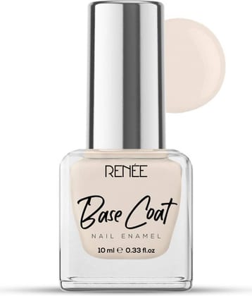 RENEE Base Coat Nail Enamel, Quick Dry, Long Lasting, Chip-Resist, 10ml