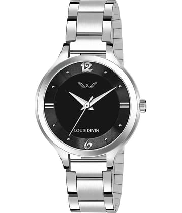 LOUIS DEVIN - Silver Metal Analog Womens Watch