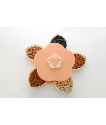 Analog kitchenware Spice, Masala box Plastic Dinner Set of 5 Pieces