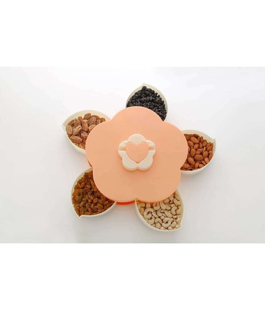 Analog kitchenware Spice, Masala box Plastic Dinner Set of 5 Pieces