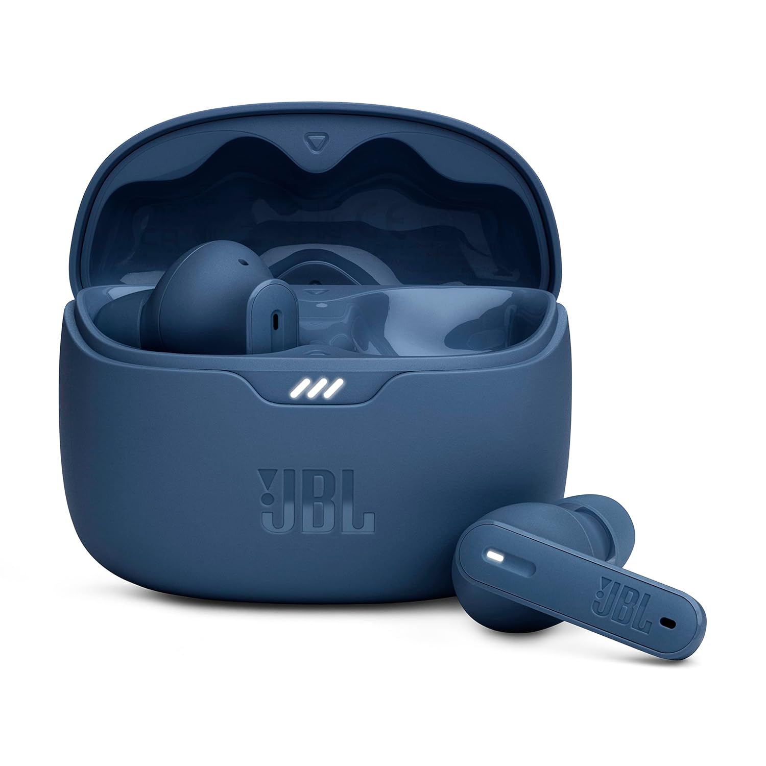 JBL Tune Beam Wireless TWS Earbuds with Mic, ANC Earbuds- Blue