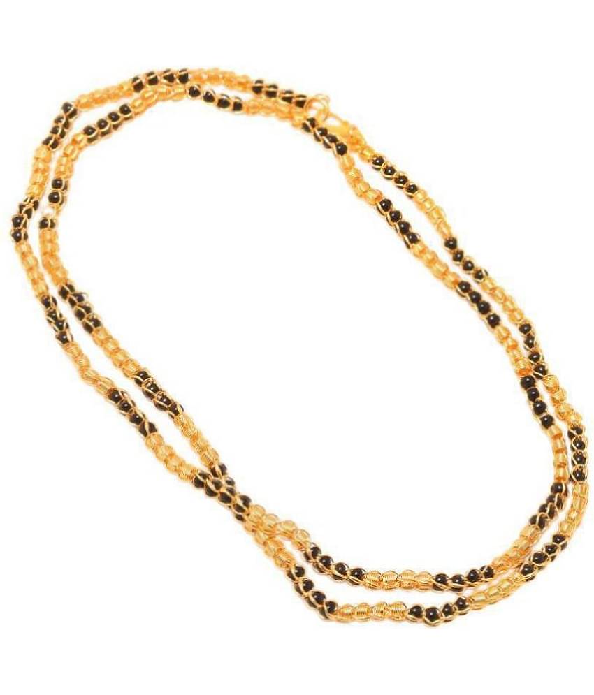 Jewar Mandi Gold Plated Chain ( Set of 1 )