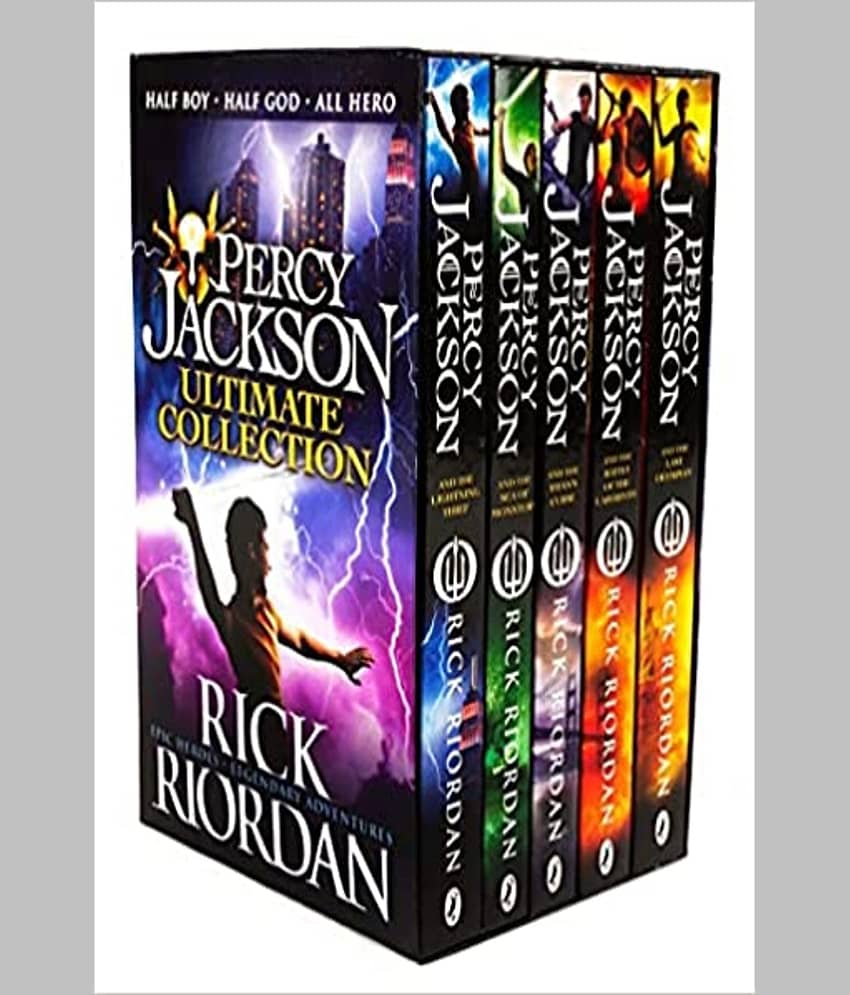 Percy jackson: Complete Series Paperback – Box set, 1 August 2013