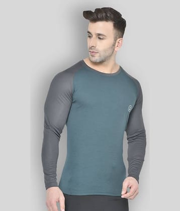 Chkokko - Polyester Regular Fit Silver Men's Sports T-Shirt ( Pack of 1 )