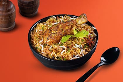 Hyderabadi Chicken Biryani Bowl (Protein - 24g)