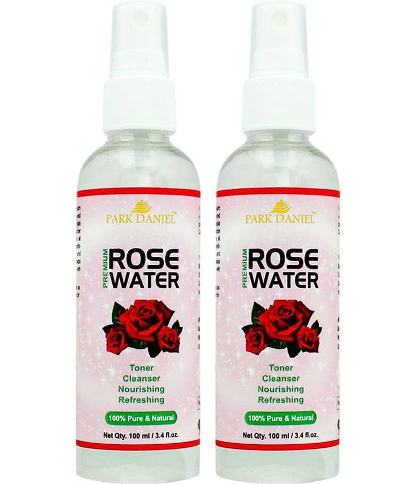 Park Daniel Premium Rose Water - Skin Freshener 200 mL Pack of 2