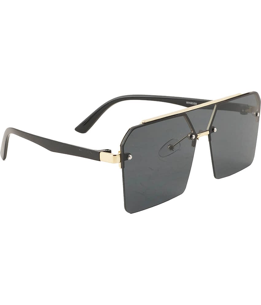 Bayberry Gold Square Sunglasses ( Pack of 1 )
