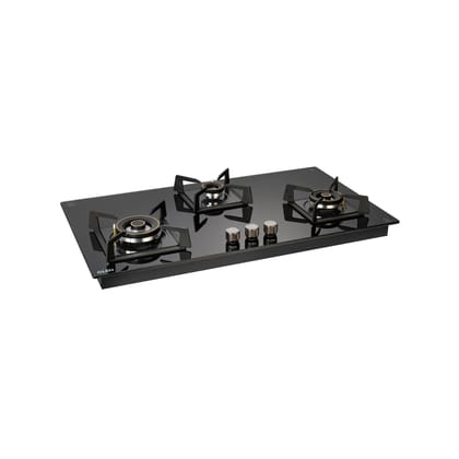 3 Burner DFVS XL Glass Hob with 2 Triple Ring Forged Brass Burners Auto Ignition (BH1093XLDFHT2TR) 3 Burner DFVS XL Glass Hob with 2 Triple Ring Forged Brass Burners Auto Ignition (BH1093XLDFHT2TR)