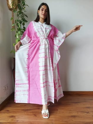 Hand Block printed KAFTAN 100% Pure cotton B