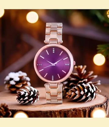 Trex Rose Gold Stainless Steel Analog Mens Watch