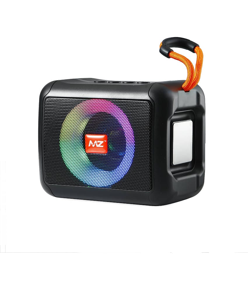 MZ M408SP 5 W Bluetooth Speaker Bluetooth V 5.0 with SD card Slot Playback Time 6 hrs Black