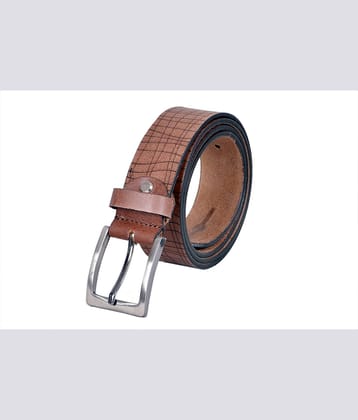 LEATHER COOPER - Brown Leather Men's Formal Belt ( Pack of 1 )