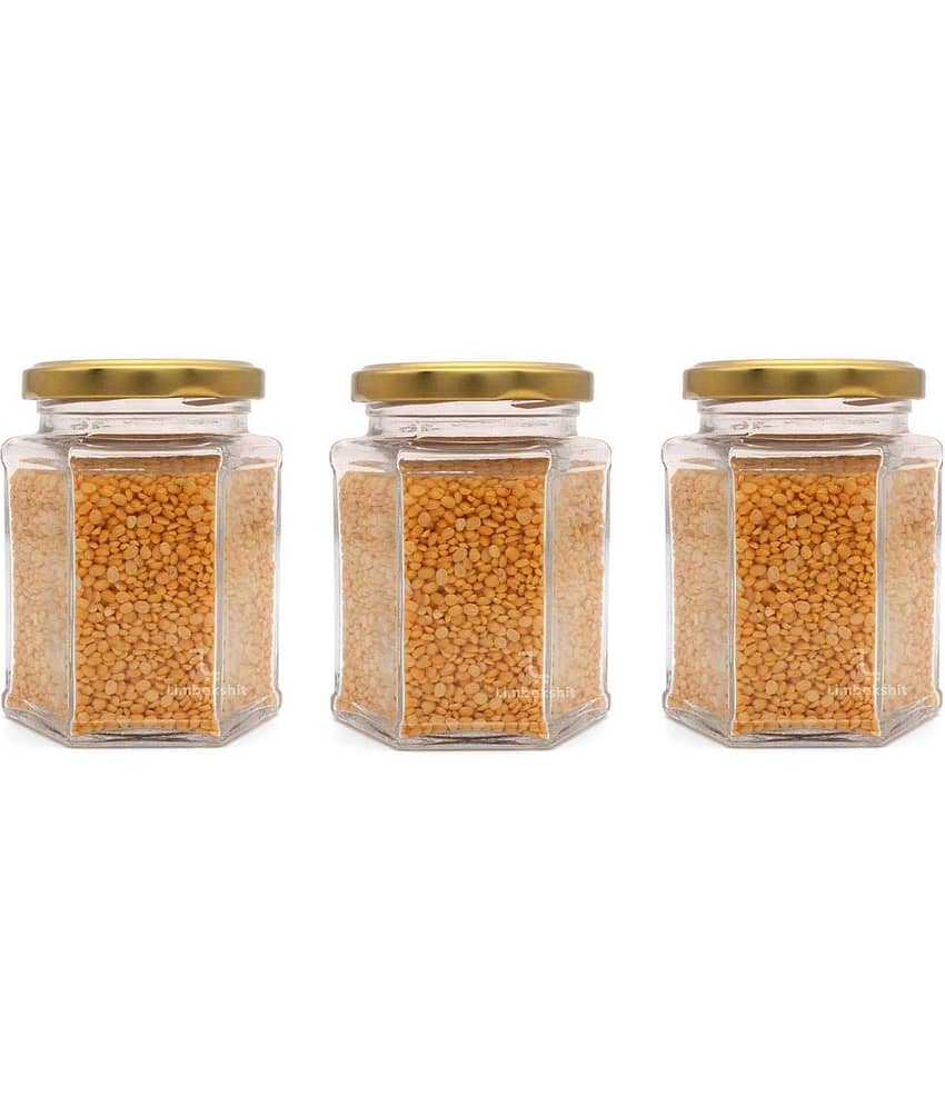 AFAST Airtight Storage  Glass Food Container Set of 3 200 mL