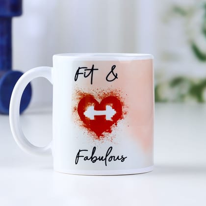 Fit N Fabulous Gym Enthusiast Mug Fit N Fabulous Gym Enthusiast Mug