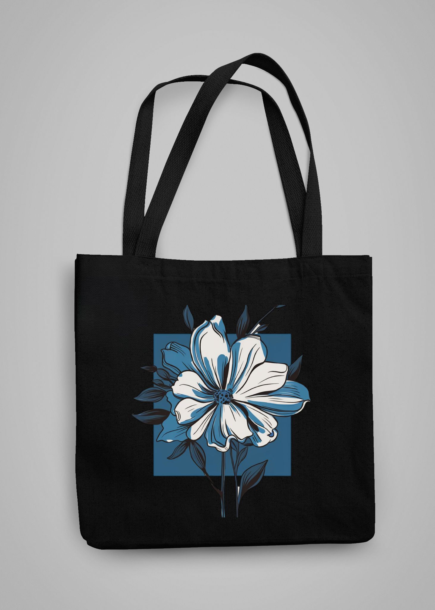 THE FLOWER by MIGA carry Bags-Black