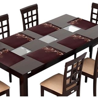 placemats set of 6 pcs/ table mat set of 6 pcs/ dining table placemat set of 6pcs/placemat set of 6 pcs(multicolour