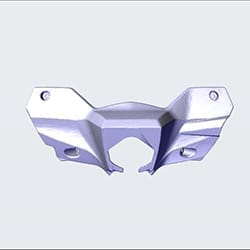 HANDLE COVER LOWER - XOOM 160| XOOM 160 BS6 - 53206ABR000S