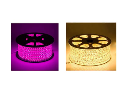IMAGO 500 LEDs 5m Pink, Yellow Rice Lights (Pack of 2)