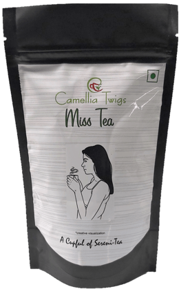 Camellia Twigs Miss Tea l Best Drink for Women l 100 gm Resealable Pouch l 50 Cups pack Of 2 Camellia Twigs Miss Tea l Best Drink for Women l 100 gm Resealable Pouch l 50 Cups pack Of 2