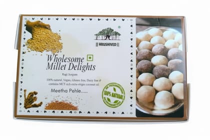 Hrushived Wholesome Millet Delights with 65%MCT Rich Nutrient Healthy Dessert Mix 200 gm Hrushived Wholesome Millet Delights with 65%MCT Rich Nutrient Healthy Dessert Mix 200 gm