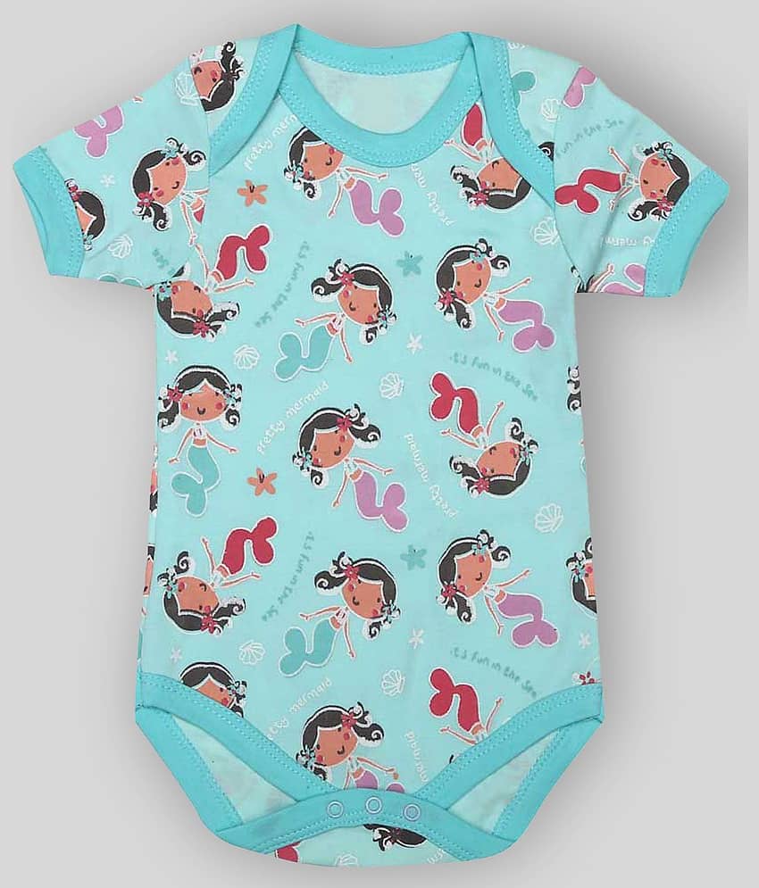 KABOOS Pack of 1 Baby Boys Cotton Bodysuit ( Multicolor )