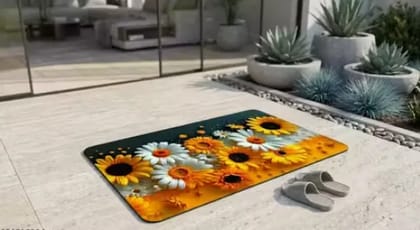 New Trending Designer Doormat | Waterproof Anti-Skid Floor Mat for Main Door.