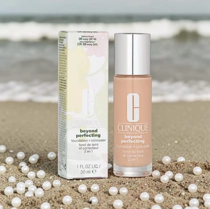 Beyond perfection foundation+ concealer Shade- beige