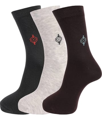 Dollar Socks Cotton Full Length Socks Pack of 3