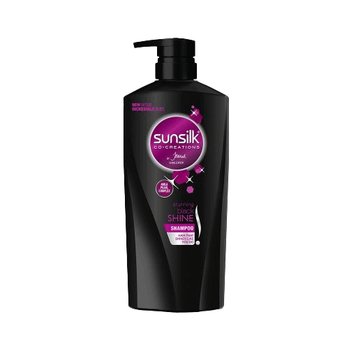 Sunsilk Hair Shampoo Stunning Black Shine 650ml