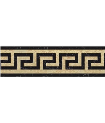 WallDesign Marble Stone Inlay Pattern1 - 8 cm W x 305 cm L Nature Sticker ( 305 x 8 cms )