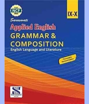 New Saraswati | Applied English Grammar & Composition | English Language & Literature | Class 9-10 new edition 2025-2026