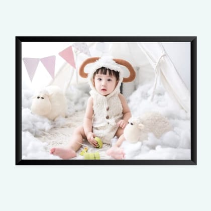 Nokkes Cute Baby Childern Photo Frame 8X12 Inch Size Photo Frame Photo Home Office_ndka64