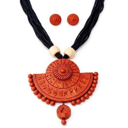 Handmade Red Terracotta Jewelry